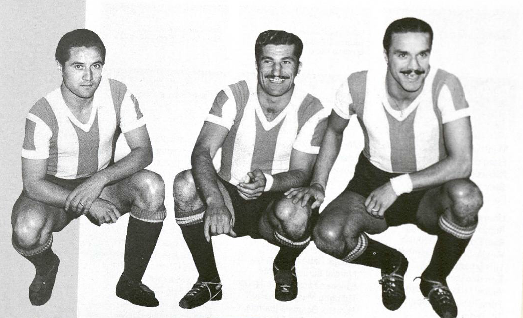COPA AMÉRICA DEL AÑO 1942. Integrantes de la Selección Argentina