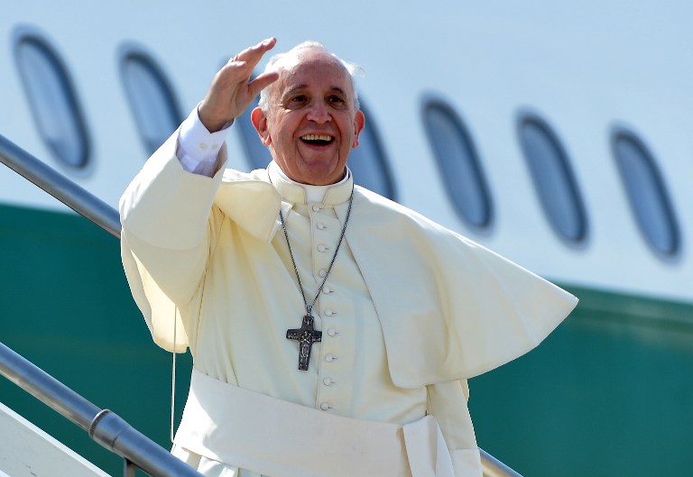 “Hoje é um dia especial”, disse o papa pelo jogo do San Lorenzo na