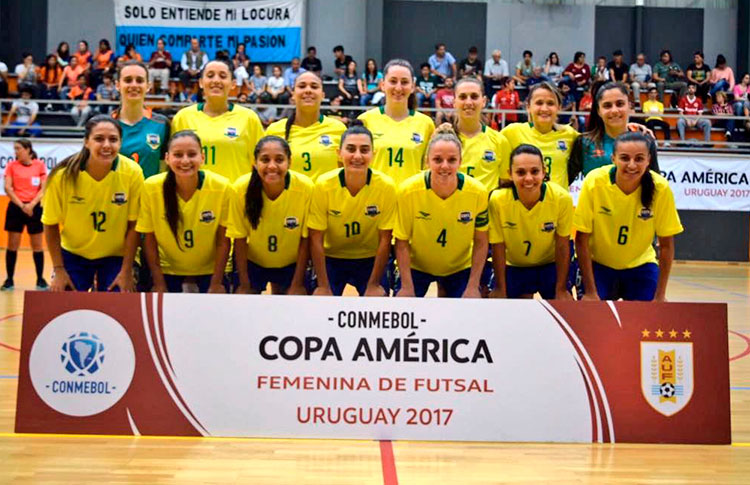 Brasil Conquista La Conmebol Copa América De Futsal Femenina Conmebol