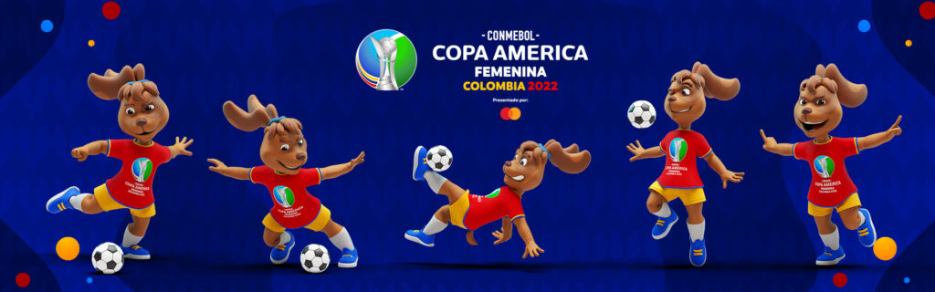 Alma, la mascota oficial de la CONMEBOL Copa América Femenina Colombia 2022  - CONMEBOL