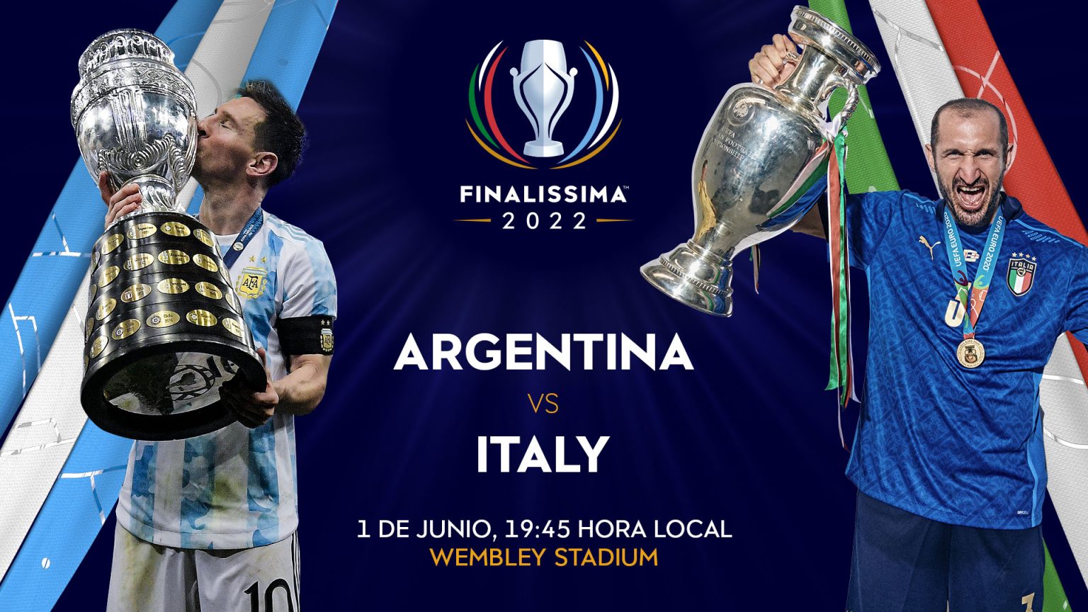 Finalissima Argentina vs. Italia, un duelo con la historia y el